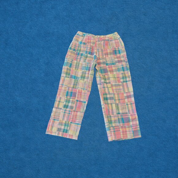 Vintage Plaid Pants – Size 28x30 - Picture 4 of 7